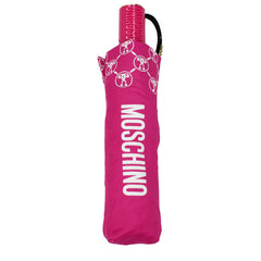 Moschino Regenschirm aus rosa Polyester