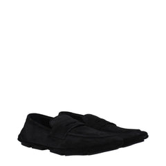 Dolce & Gabbana Zwarte Leren Instaploafers
