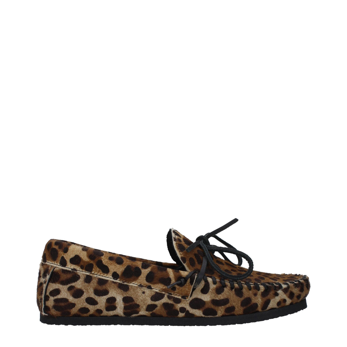 Isabel Marant Braune Slipper aus Rosshaar
