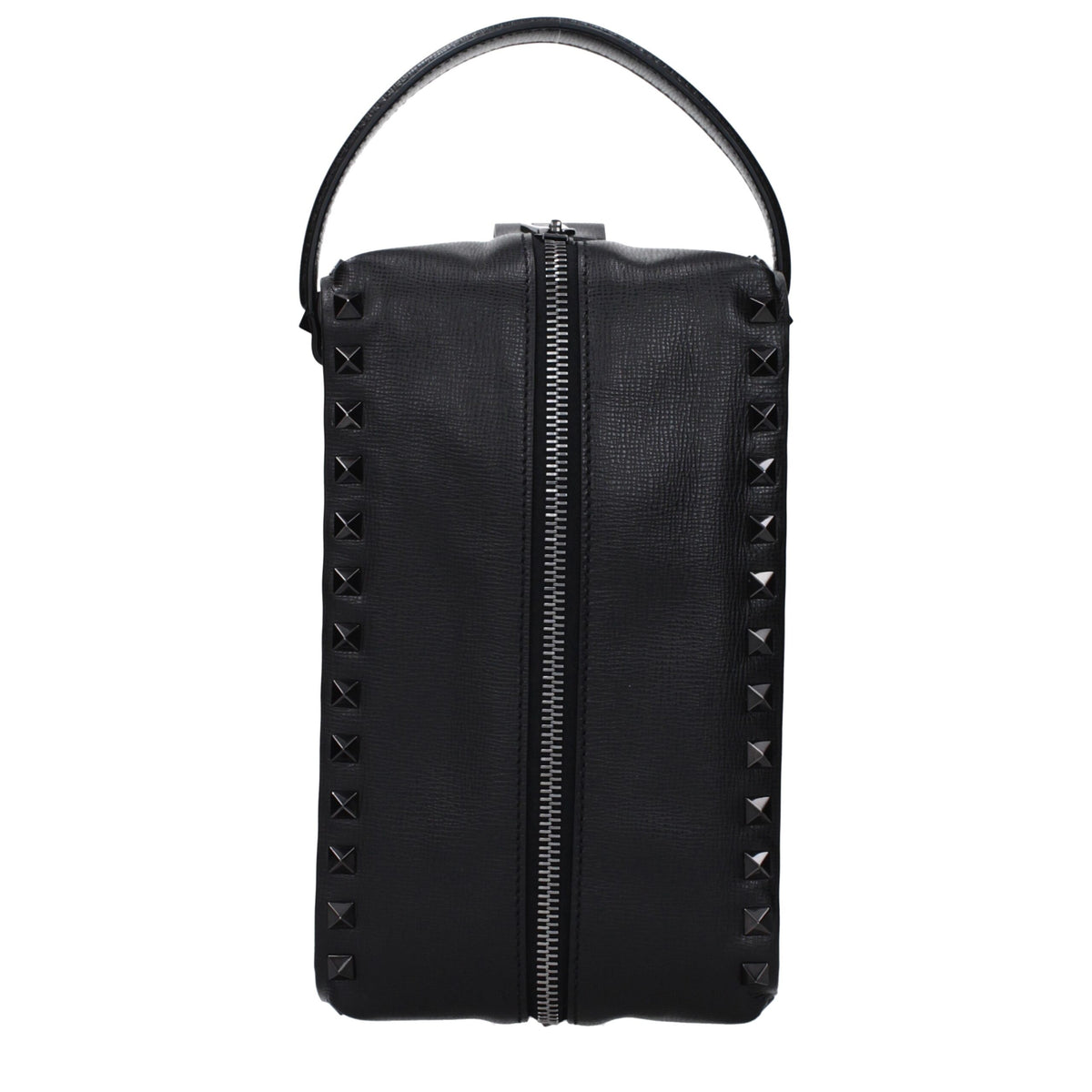 Valentino Garavani Zwart Leren Clutch Tas