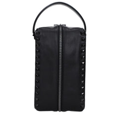 Valentino Garavani Zwart Leren Clutch Tas