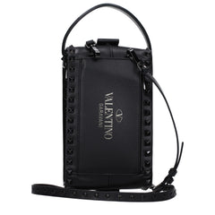 Valentino Garavani Zwart Leren Clutch Tas
