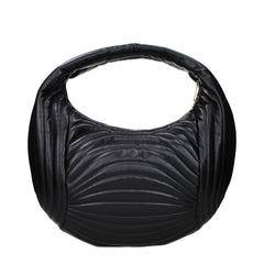 Salvatore Ferragamo Zwart Leren Handtas