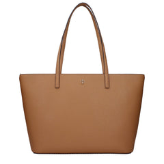 Tory Burch Bruine Leren Schoudertas