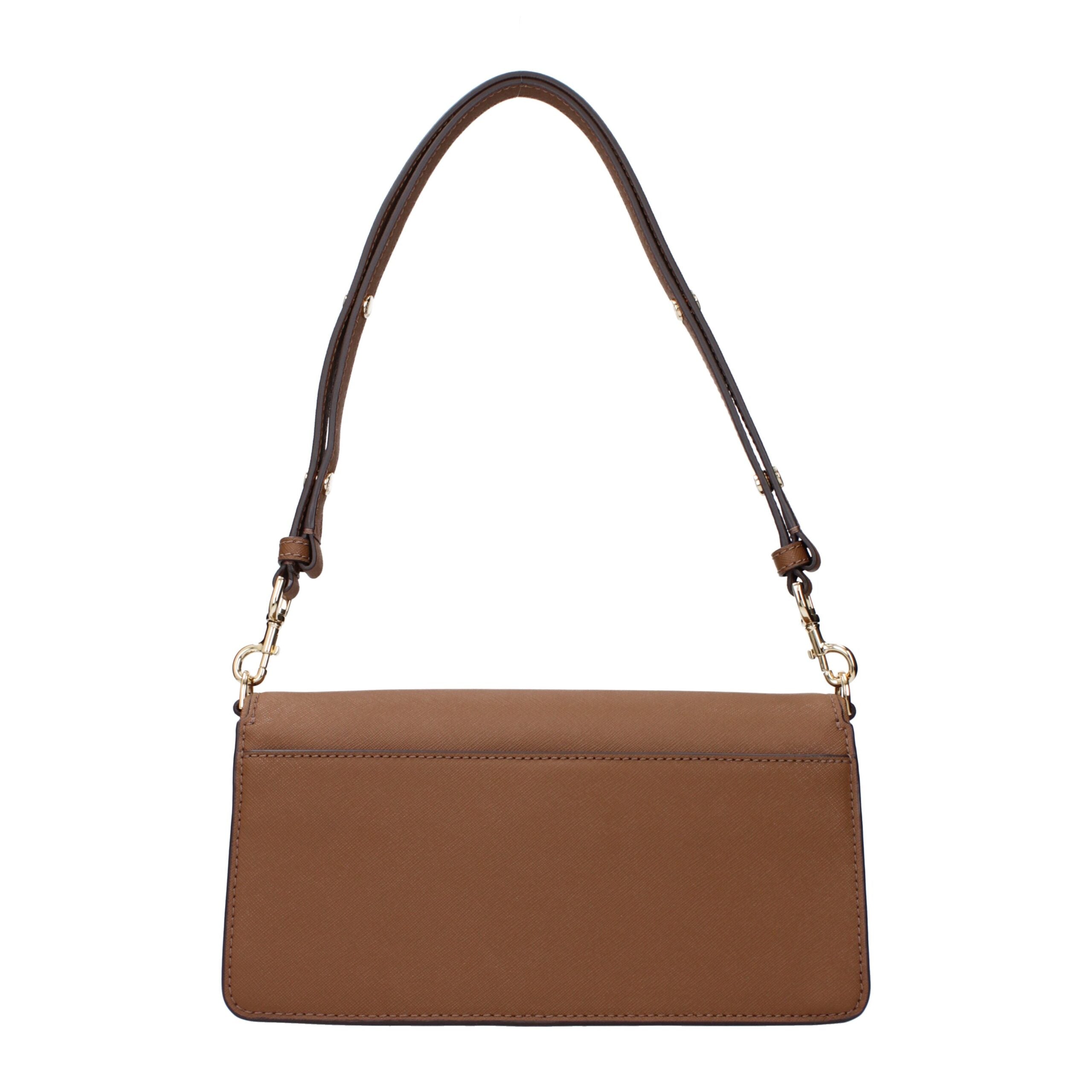 Tory Burch Umhängetasche aus braunem Leder