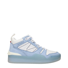 Moncler Witte Leren High Top Sneakers