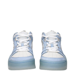 Moncler Witte Leren High Top Sneakers