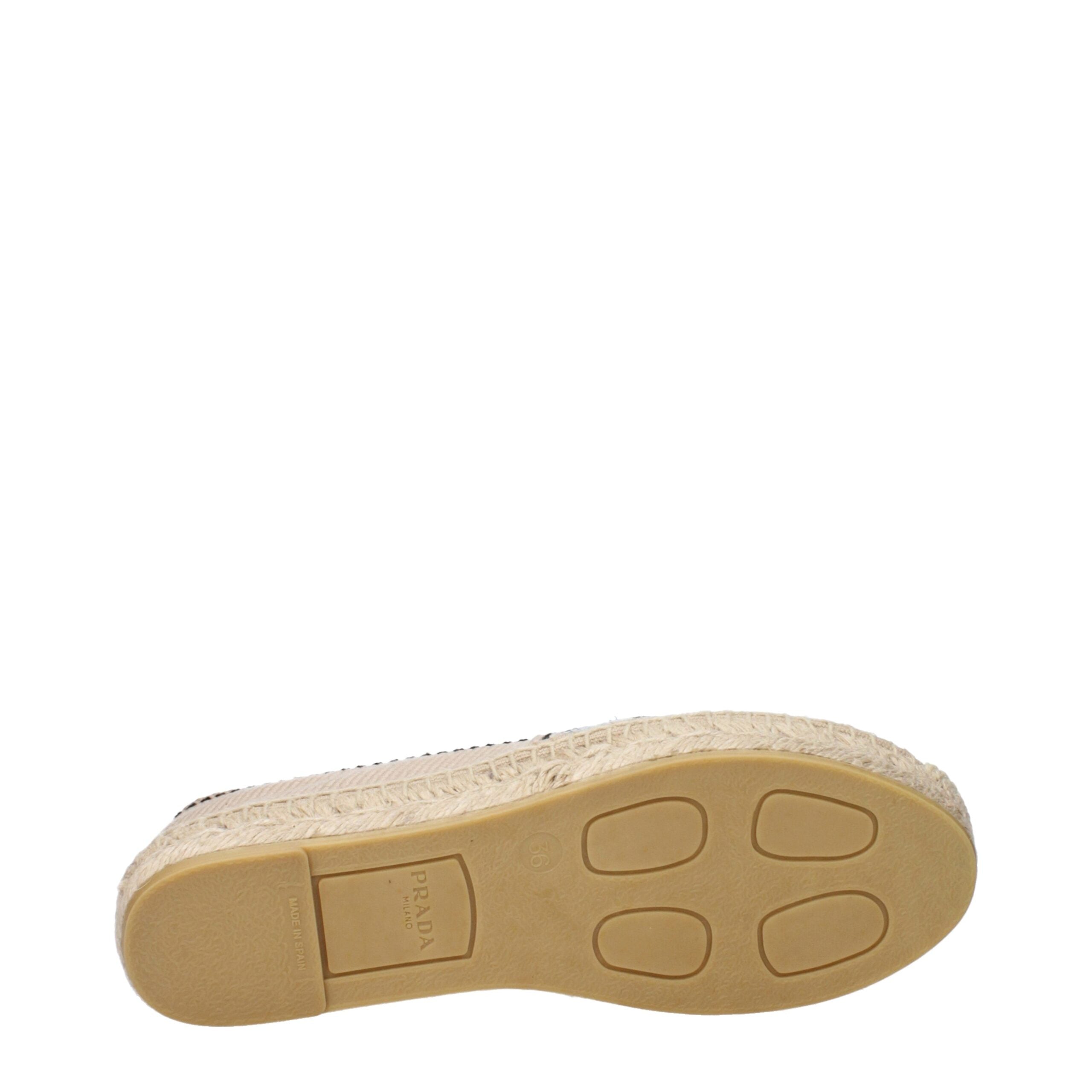 Prada Beige Stoffen Espadrilles