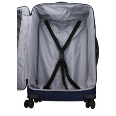 Piquadro Blue Fabric Luggage And Travel