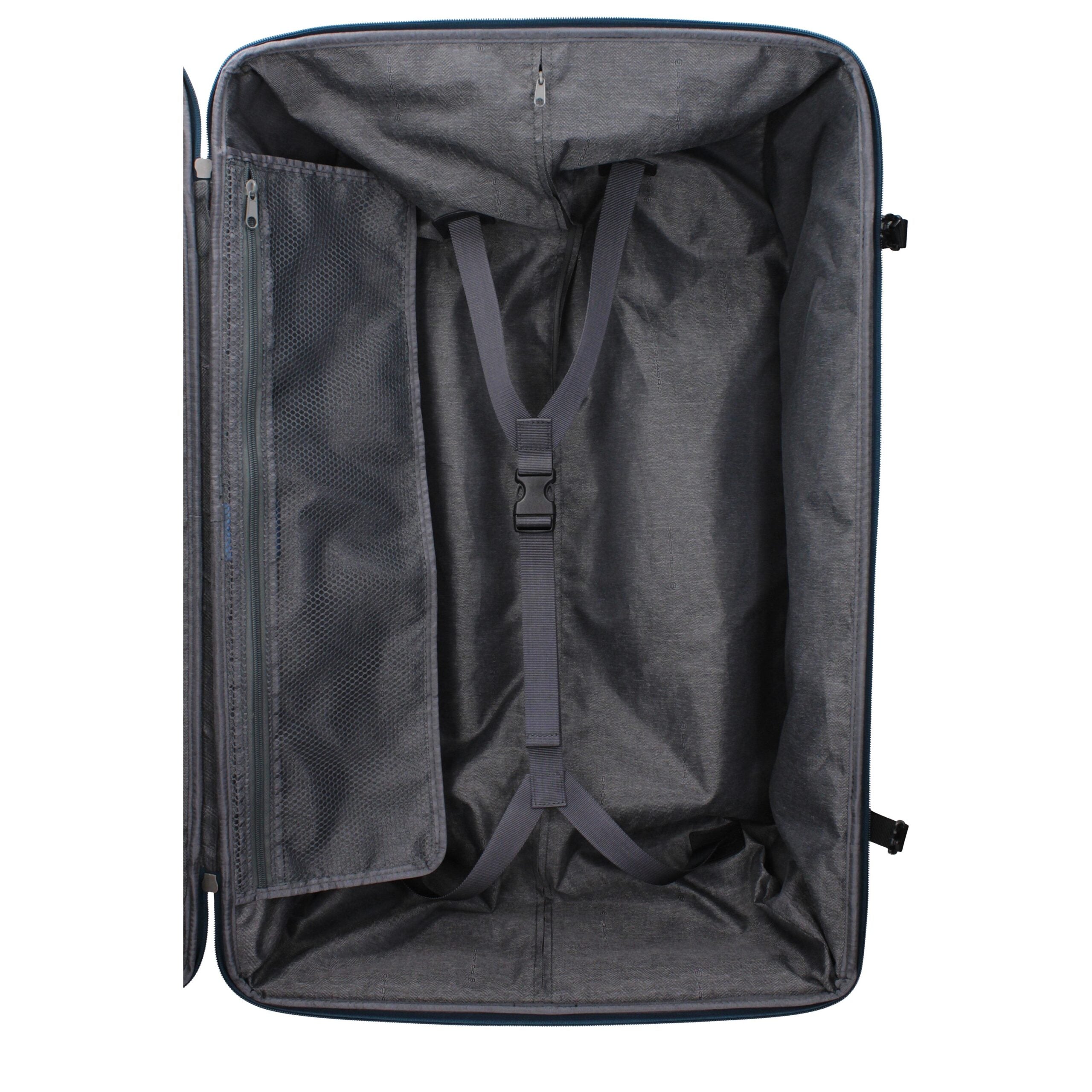 Piquadro blaues Reisegepäck und Reiseaccessoires aus Stoff