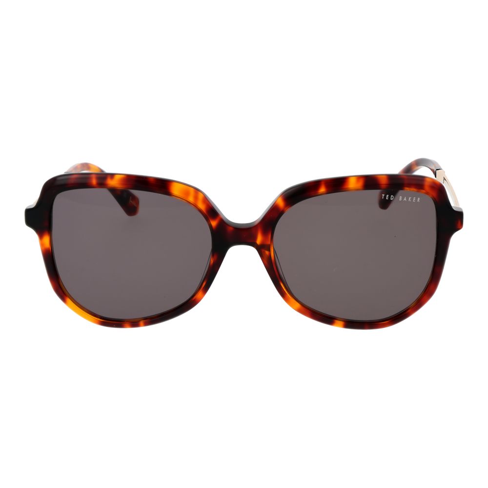 Ted Baker Braune Azetat-Sonnenbrille