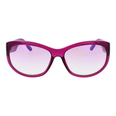 Guess paarse plastic zonnebril