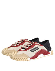 Dolce & Gabbana Multicolor Low Top NS1 Herren-Sneakers