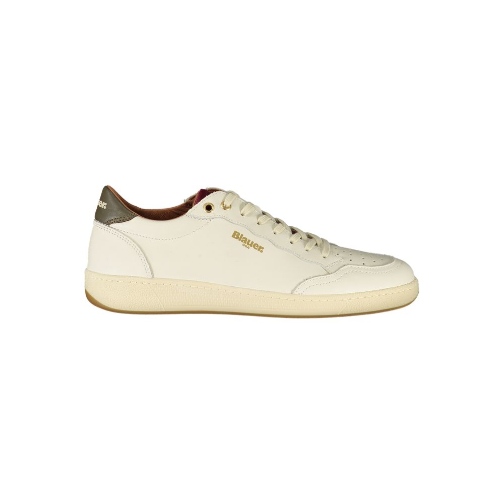 Blauer Bianco Polyurethaan Heren Sneaker