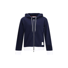 Thom Browne blaues Baumwoll-Sweatshirt