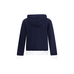 Thom Browne blaues Baumwoll-Sweatshirt
