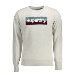 Superdry Grijs Katoenen Heren Sweatshirt