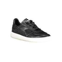 Diadora Zwart Leren Dames Sneaker