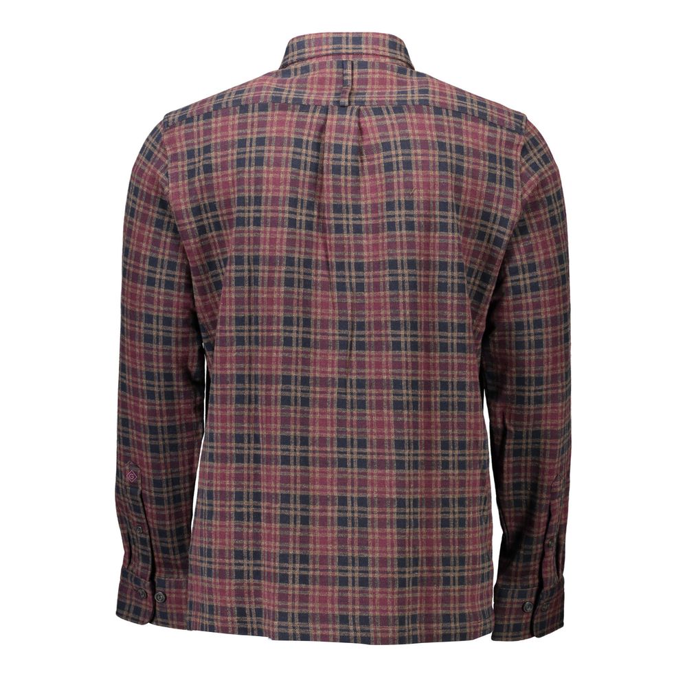 Gant Marrone Baumwolle Herrenhemd