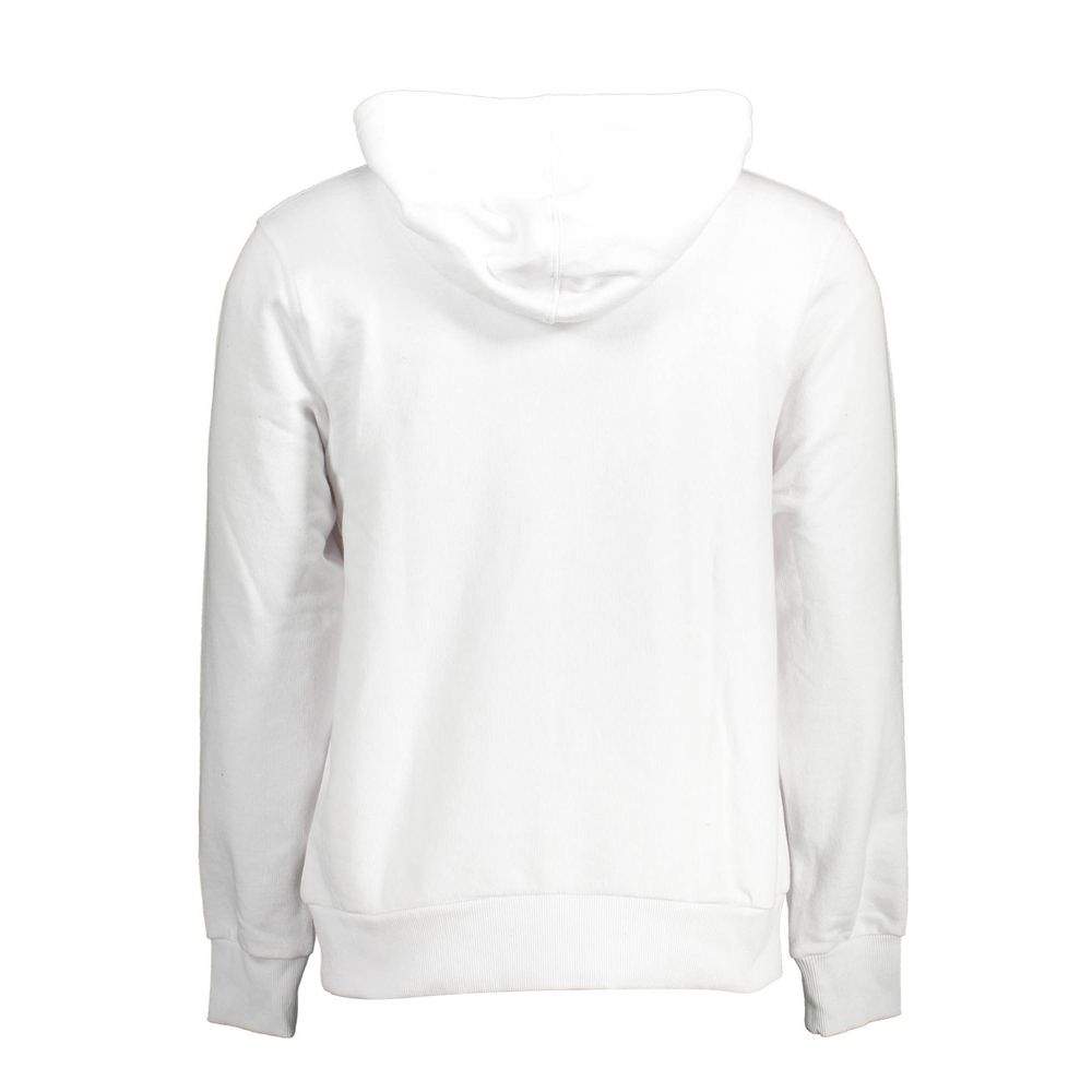 Cavalli Class Weißes Baumwoll-Herren-Sweatshirt