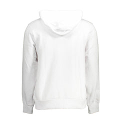 Cavalli Class Weißes Baumwoll-Herren-Sweatshirt