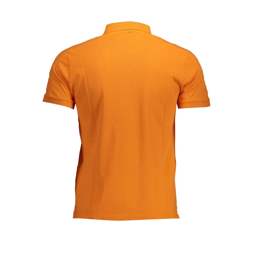 North Sails Orange Baumwoll-Herrenpolo