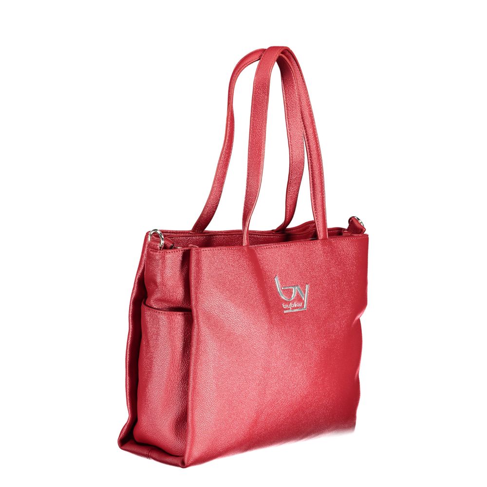 BYBLOS Rosso Polyurethan Damenhandtasche