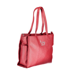 BYBLOS Rosso Polyurethan Damenhandtasche