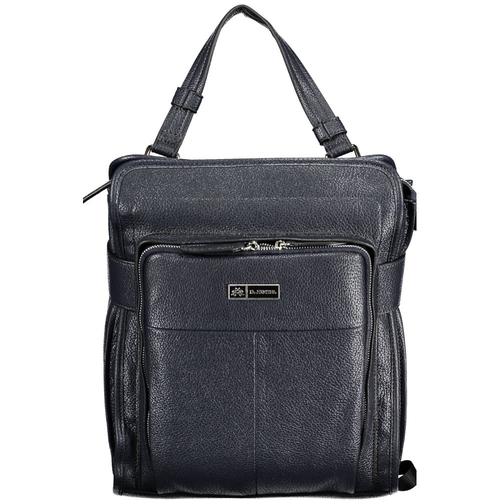 La Martina blauer Rucksack für Damen aus Polyurethan