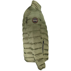 Napapijri „Herrenjacke aus grünem Polyamid“
