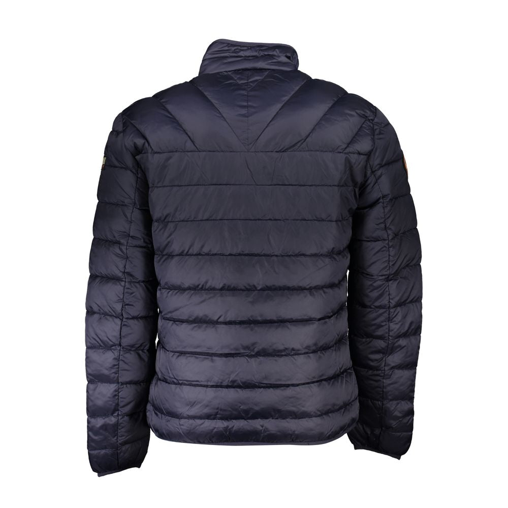 Napapijri Blaue Polyamid Herrenjacke
