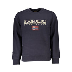 Napapijri Blauw Katoenen Heren Sweatshirt
