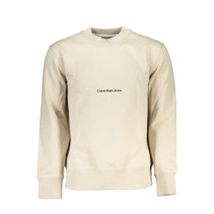 Calvin Klein Beige Katoenen Heren Sweatshirt