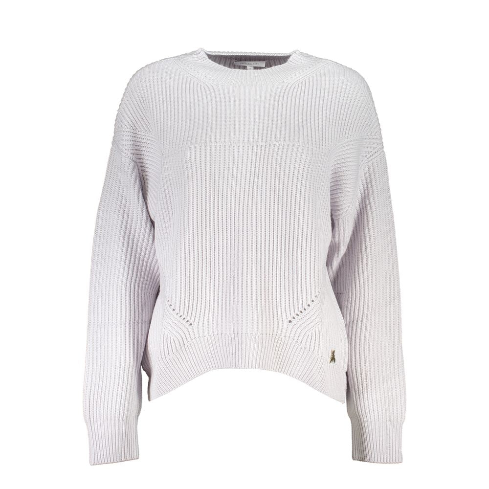 Patrizia Pepe Grauer Acryl-Pullover für Damen
