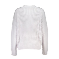 Patrizia Pepe Grauer Acryl-Pullover für Damen