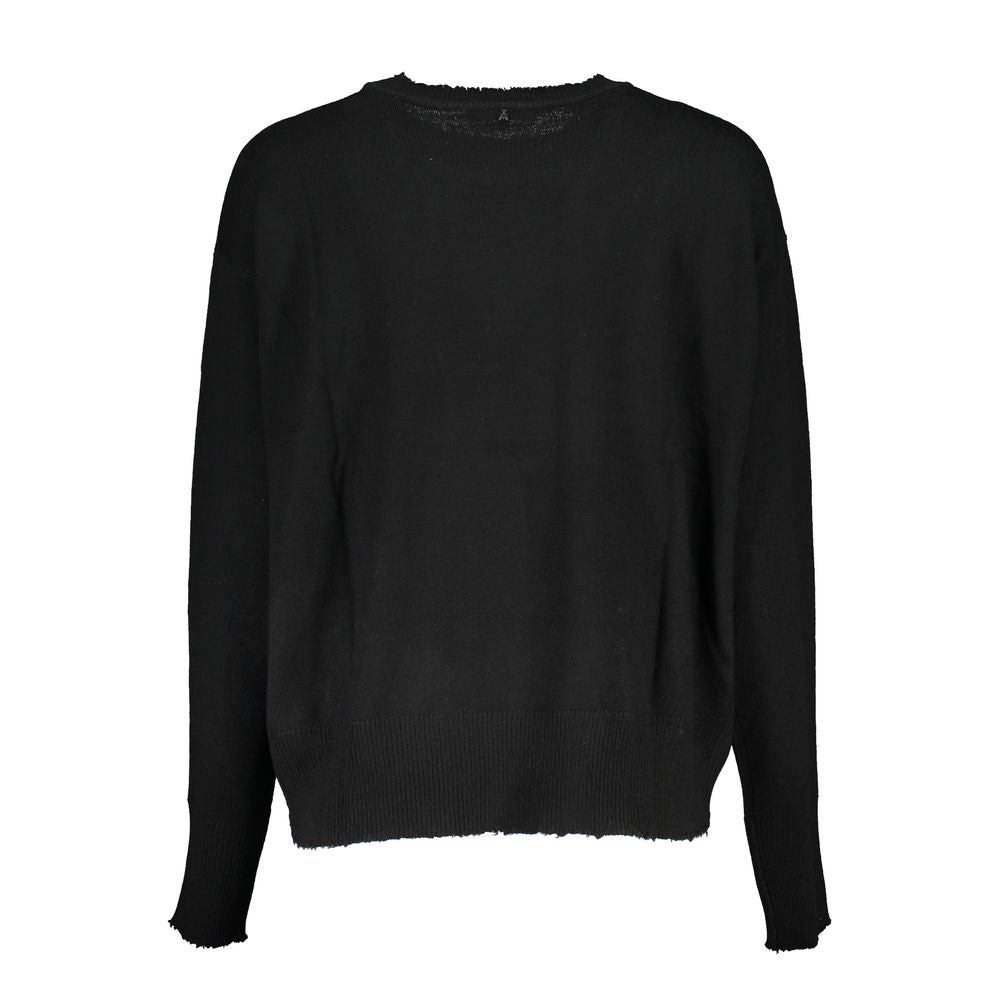 Patrizia Pepe Damen-Pullover Tessuto in Schwarz