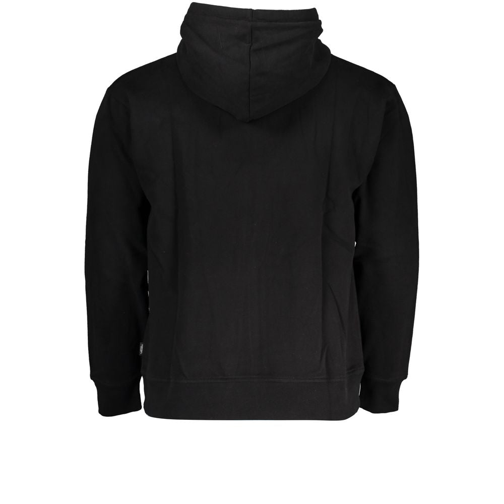 Vans Schwarzes Kapuzen-Sweatshirt aus Baumwolle für Herren