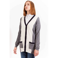 Gant Grigio Damen-Strickjacke aus Wolle