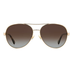 Kate Spade Metalen Zonnebril Goud
