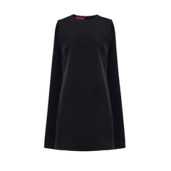 Gucci Zwarte Wollen Casual Jurk