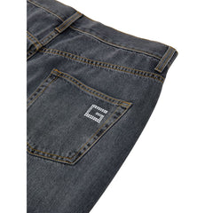 Gucci Grijze Katoenen Jeans met Relaxte Pasvorm