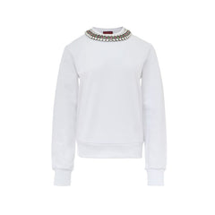 Gucci Sweatshirt aus weißer Baumwolle