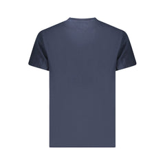 Tommy Hilfiger Blue Cotton Men T-Shirt