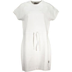 Napapijri Weißes Baumwollkleid für Damen