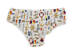 Dolce & Gabbana Underwear Zijden Boxershort met Matrozenprint