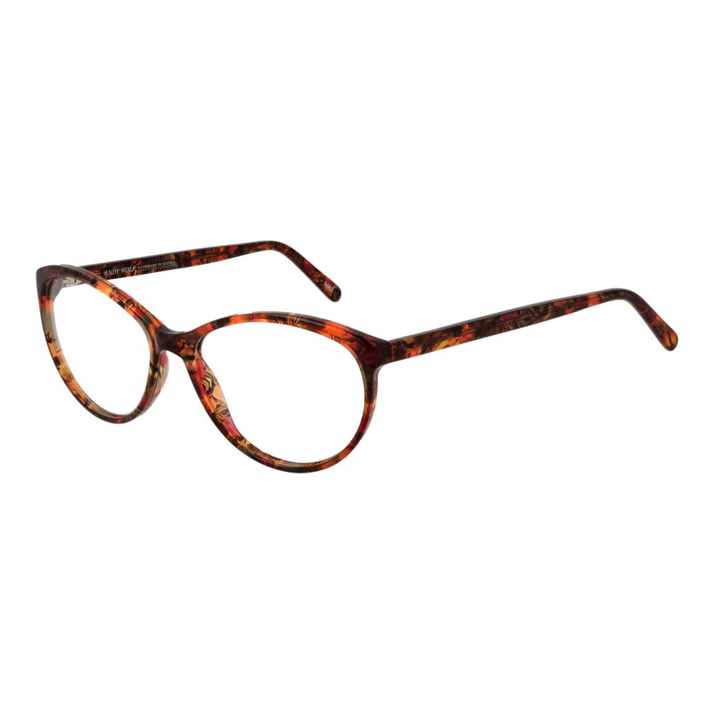 Andy Wolf Braune Acetatbrille (Fassungen)