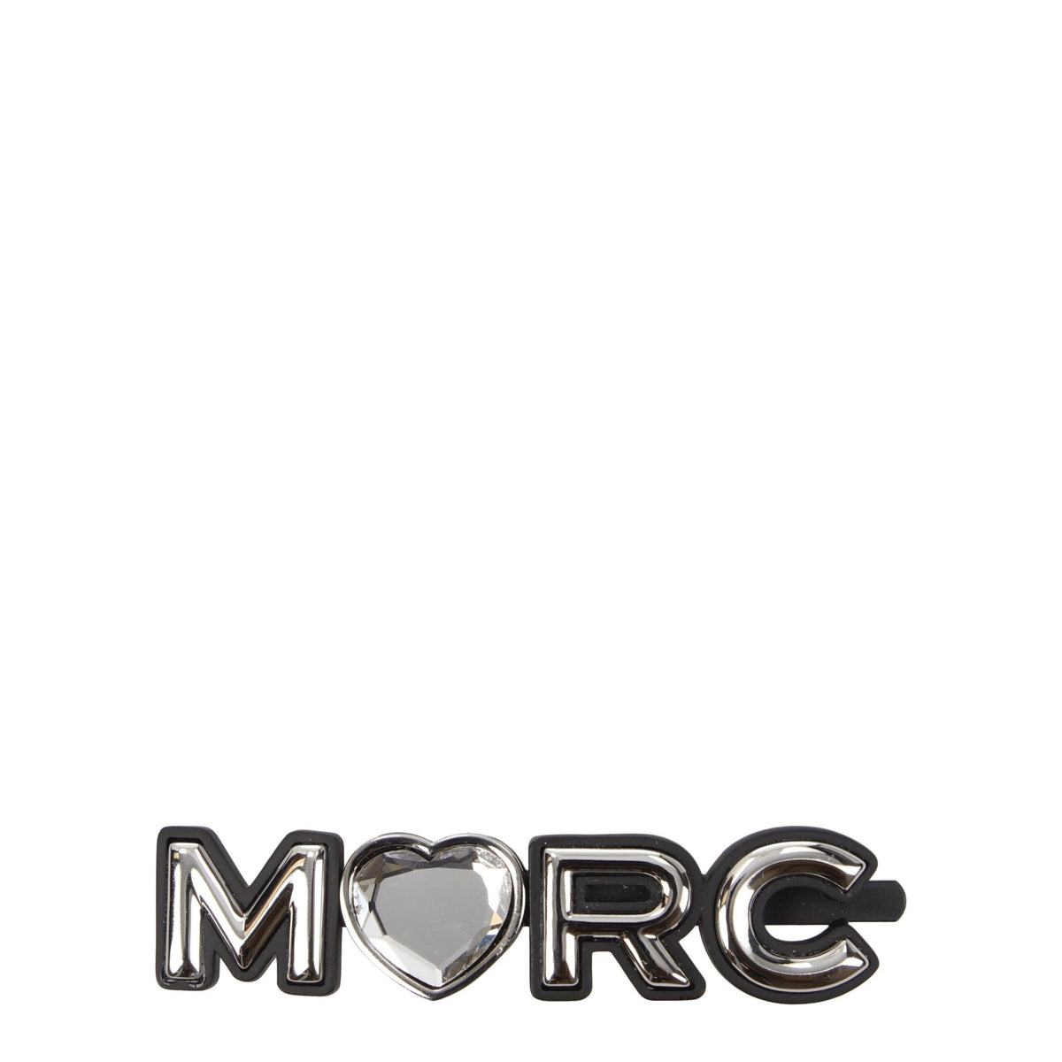 Marc Jacobs Haarspange aus grauem Messing