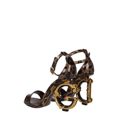 Dolce & Gabbana Bruine Leren Sandalen