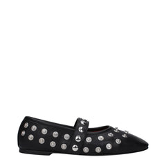 Stella McCartney Schwarze Ballerinas aus Leder