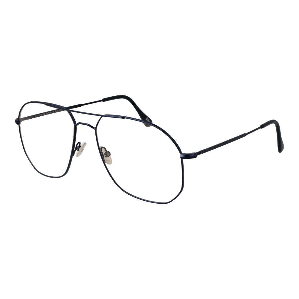 Andy Wolf Brille Blau Metall